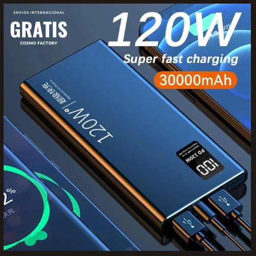 Max Power - Batería externa de carga rapida (120W)