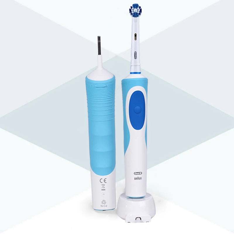 Cepillo de dientes eléctrico Oral-B con vibración rotativa 2D, limpieza profesional.