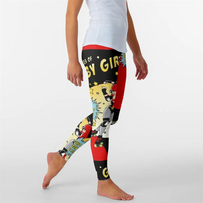 Legging diseños impresos tiro alto