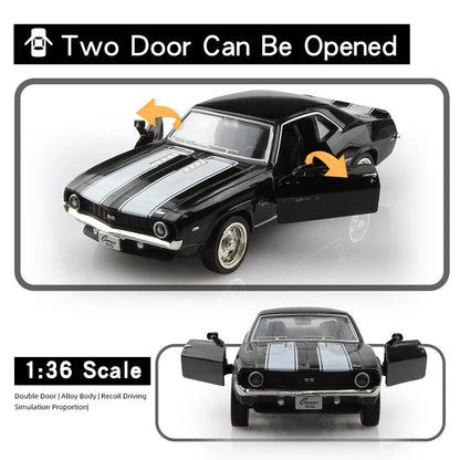 Camaro SS 1969 Supercar RMZ ciudad 1:36.