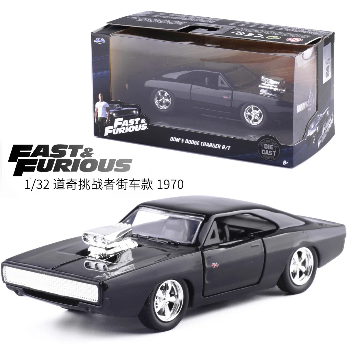 Autos de colección saga Fast and Furious, escala 1:32