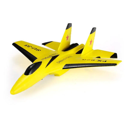 Flybear FX-820 2,4G 2CH Control remoto SU-35 planeador 290mm de envergadura