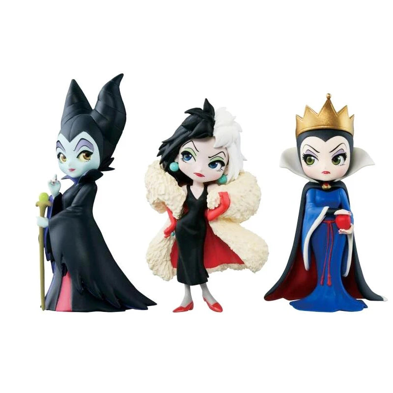 Set Q pocket Maléfica, Cruella, Reina Grimhilde