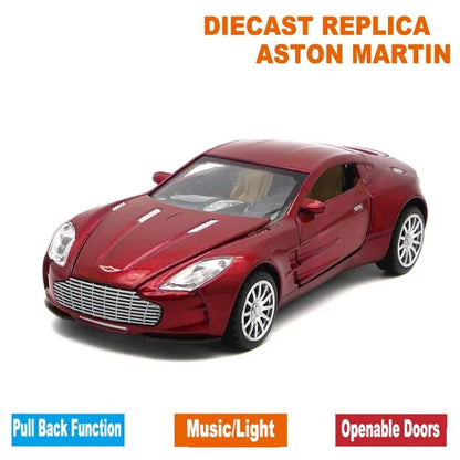 Auto de colección modelo Aston Martin One-77, escala 1/32