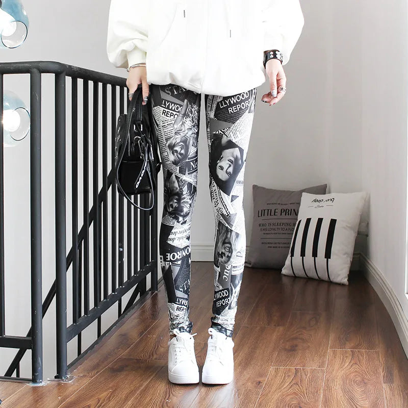 Leggings estampados coloridosy variados