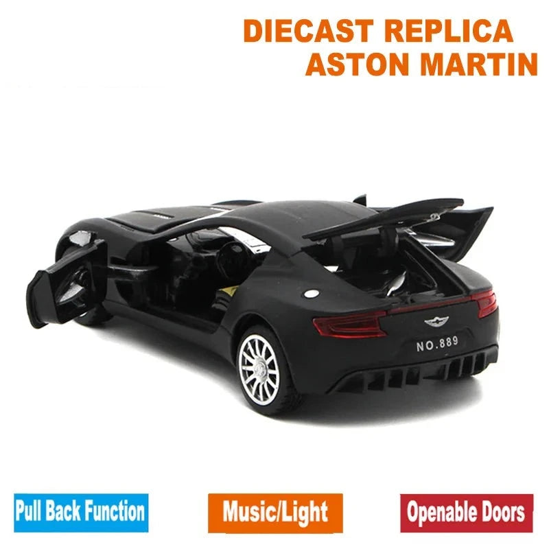 Auto de colección modelo Aston Martin One-77, escala 1/32