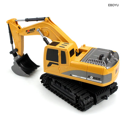 Excavadora Mini R/C Recargable  EBOYU 258-1 2.4Ghz 6CH 1:24