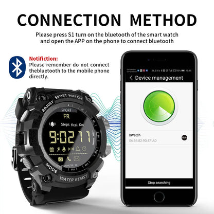 Reloj inteligente deportivo Bluetooth LOKMAT