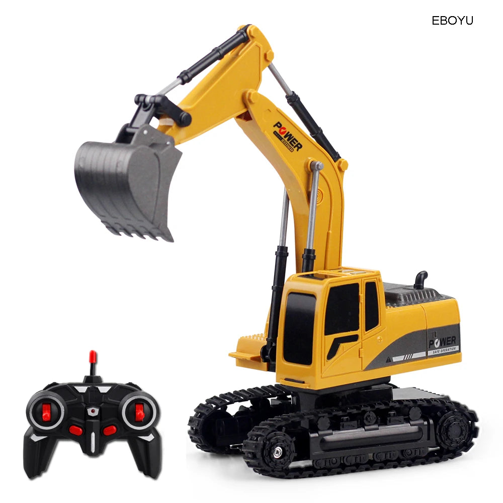 Excavadora Mini R/C Recargable  EBOYU 258-1 2.4Ghz 6CH 1:24