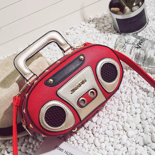 Bolso de Hombro Retro Radio