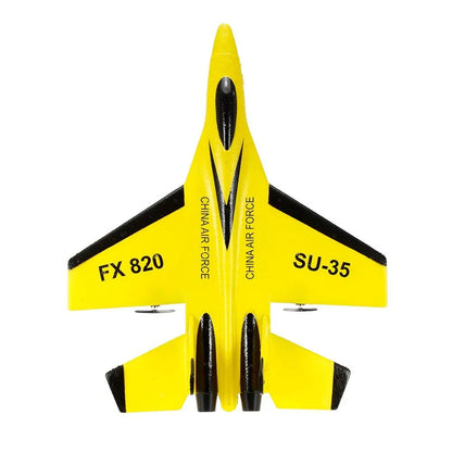 Flybear FX-820 2,4G 2CH Control remoto SU-35 planeador 290mm de envergadura