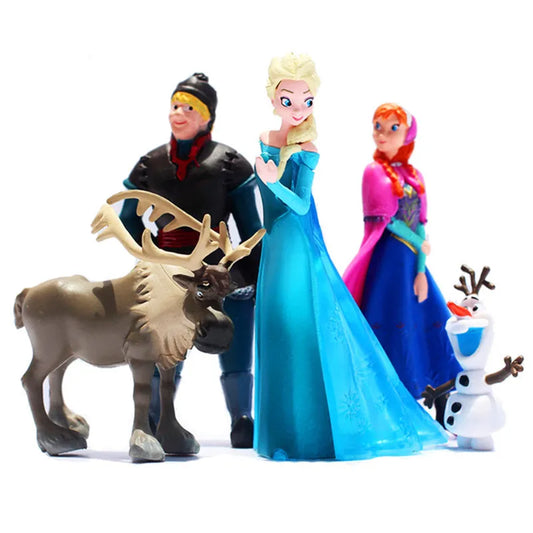 Figura de acción Frozen La Reina de las Nieves, 5pcs/Set.