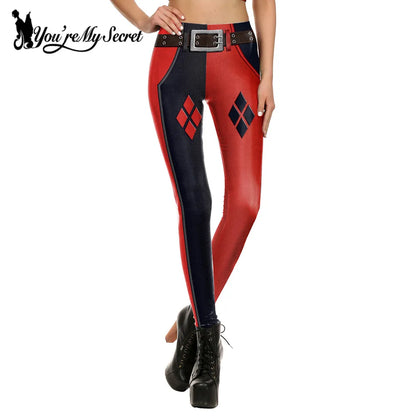 Leggins cosplay Deadpool - Harley Quinn