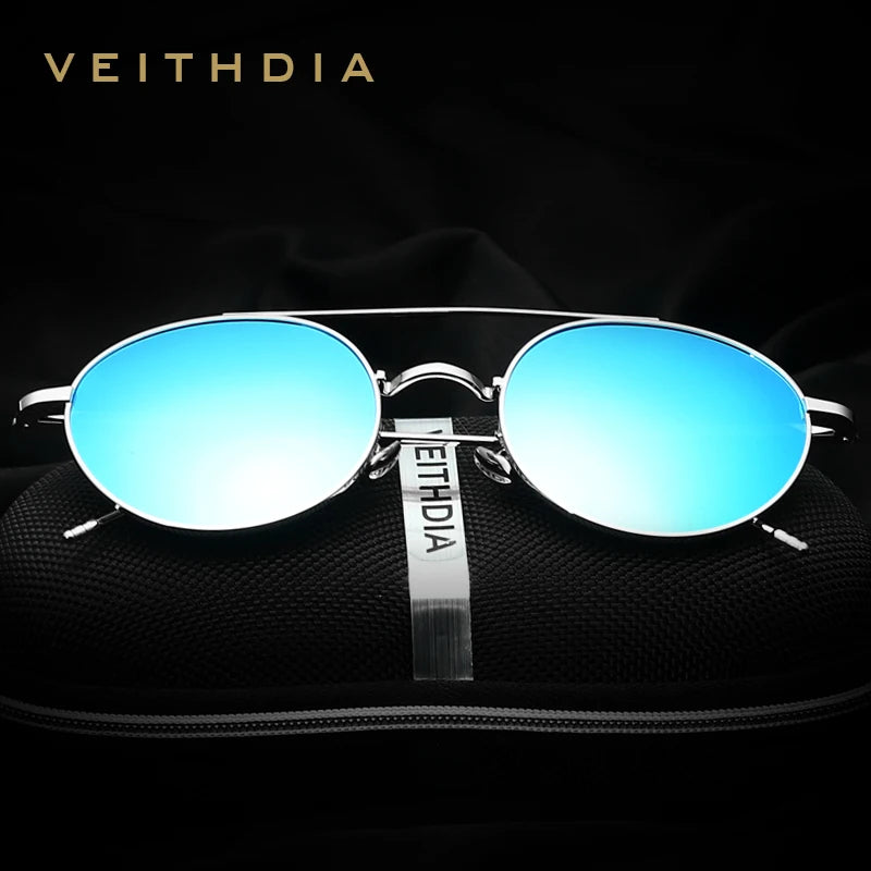 Lentes de sol vintage UV400 VEITHDIA 3617