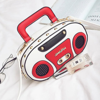 Bolso de Hombro Retro Radio