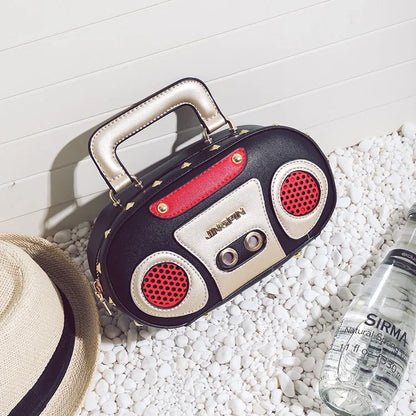 Bolso de Hombro Retro Radio