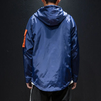 Capucha Impermeable Cortavientos Techwear