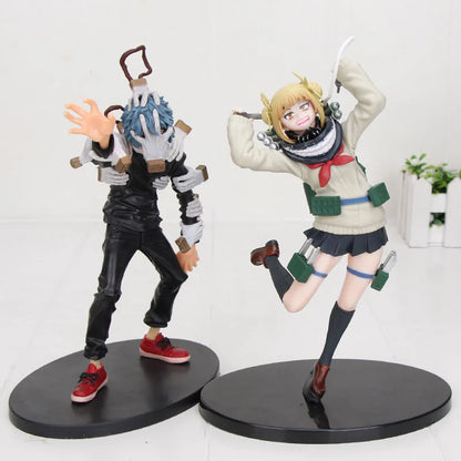 My Hero Academy Figure Midoriya Izuku Bakugou Katsuki Shoto Todoroki Shigaraki Himiko Eijiro Boku No Hero Academia 16cms