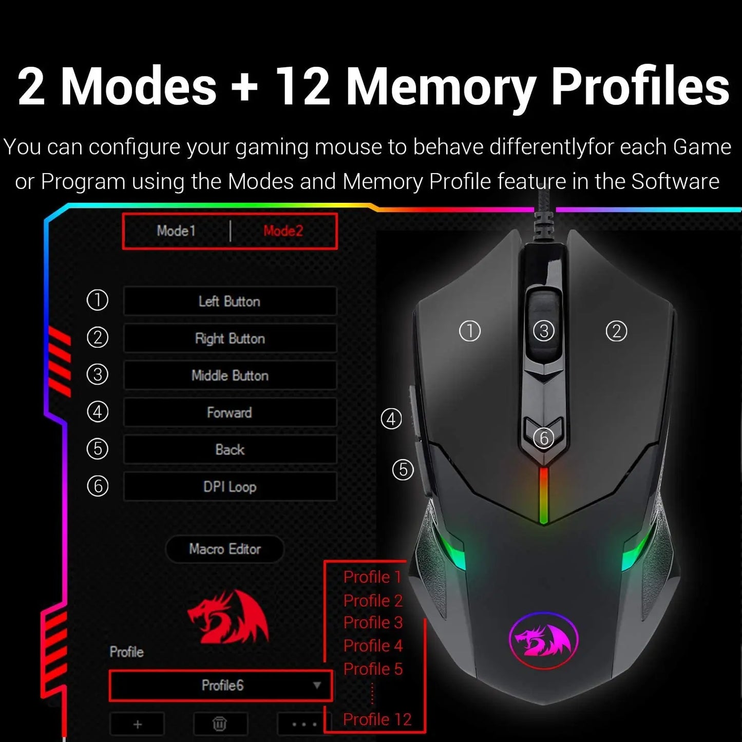 Mouse Redragon M601