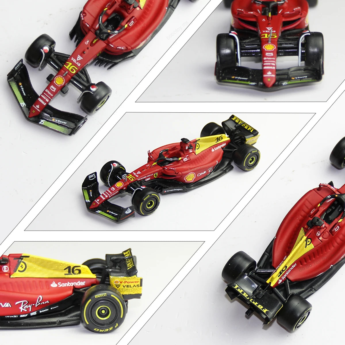 F1 Ferrari F1-75 75th Aniversario Bburago 1:43