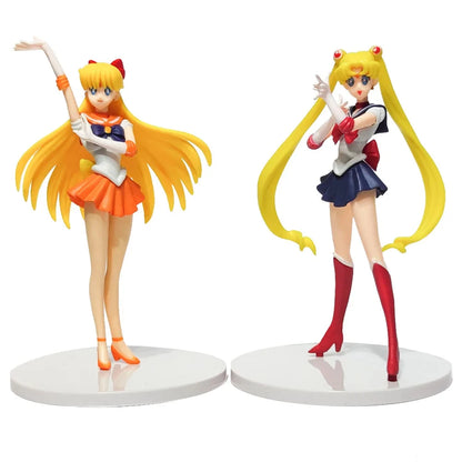 Figura de acción de Anime Sailor Moon. 5 uds