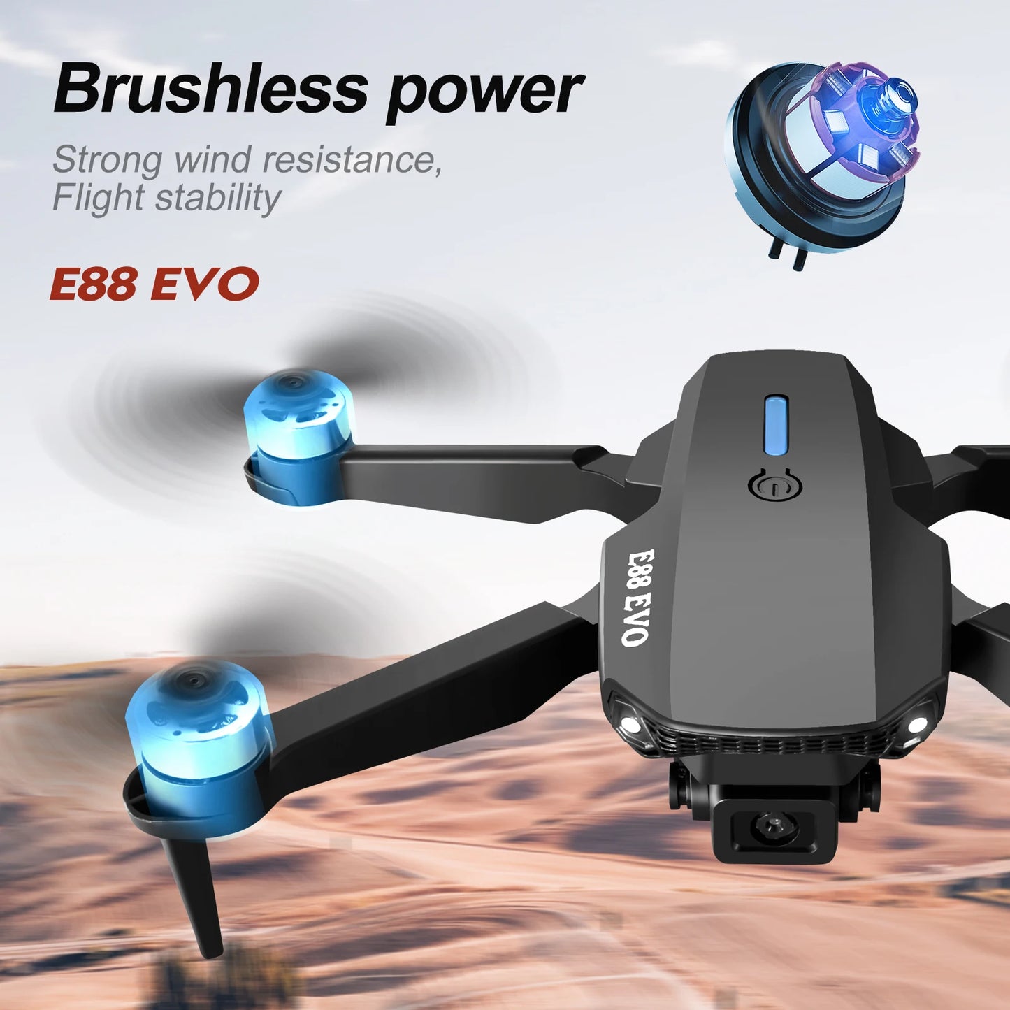 Dron Profesional E88 EVO