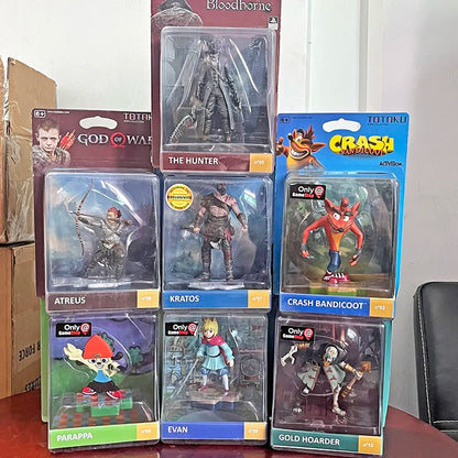 Figuras VideoJuegos Crash Bandicoot, Kratos, Gold Hoarder