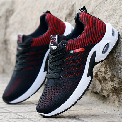 Zapatillas, nueva tendencia transpirables con cordones para correr, versión coreana