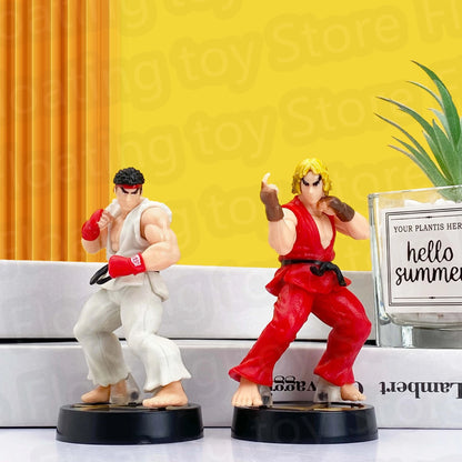 Street Fighter Ken & Ryu 9cms