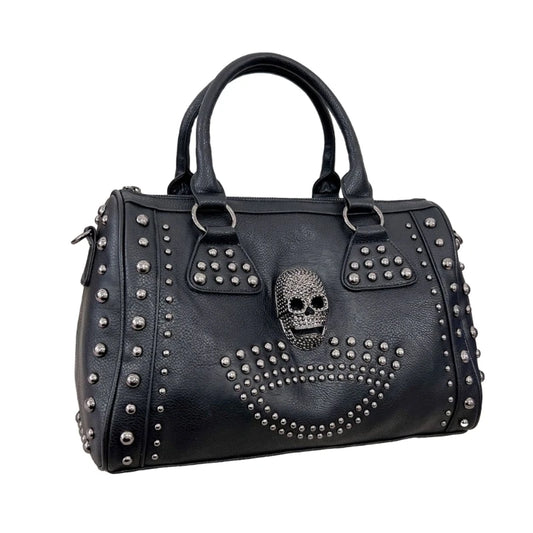 Bolso de mano de PU Skull Punk