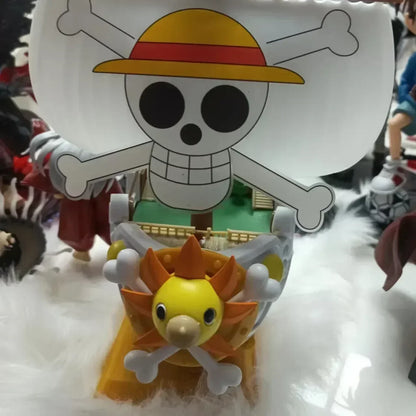 Figura de acción Bandai One Piece Anime Barco  Thousand Sunny Going Merry.