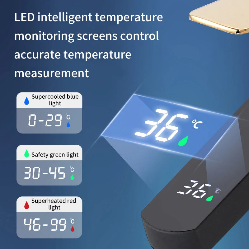 LLave Digital de baño con Control de temperatura, dispositico inteligente de alta calidad.