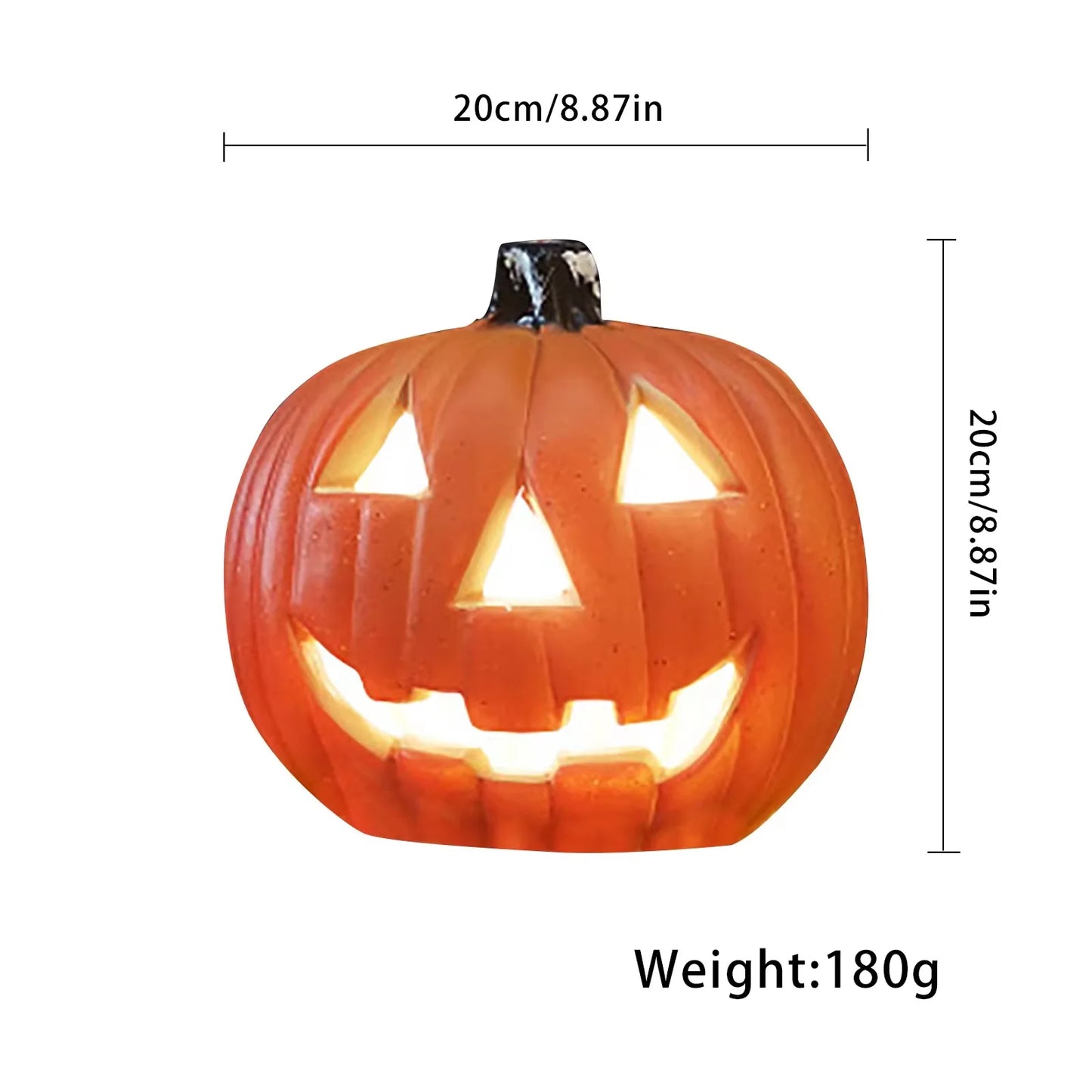 Linterna led de calabaza