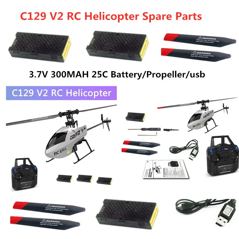 C129 V2 RC helicóptero accesorios originales