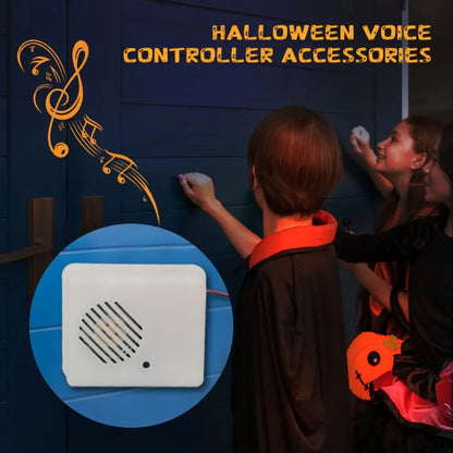 Decoración con sensor de sonido y voz para Halloween