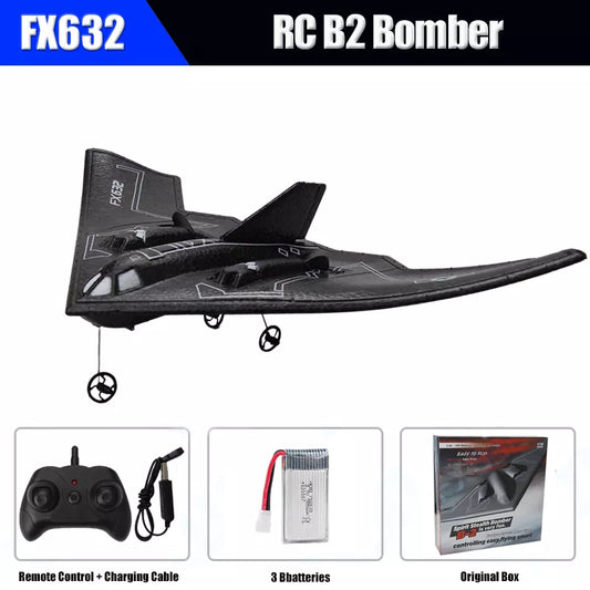 Avión Rc B2 Stealth Bomber 2Ch 34Cm Wingspain Cessna 2,4G