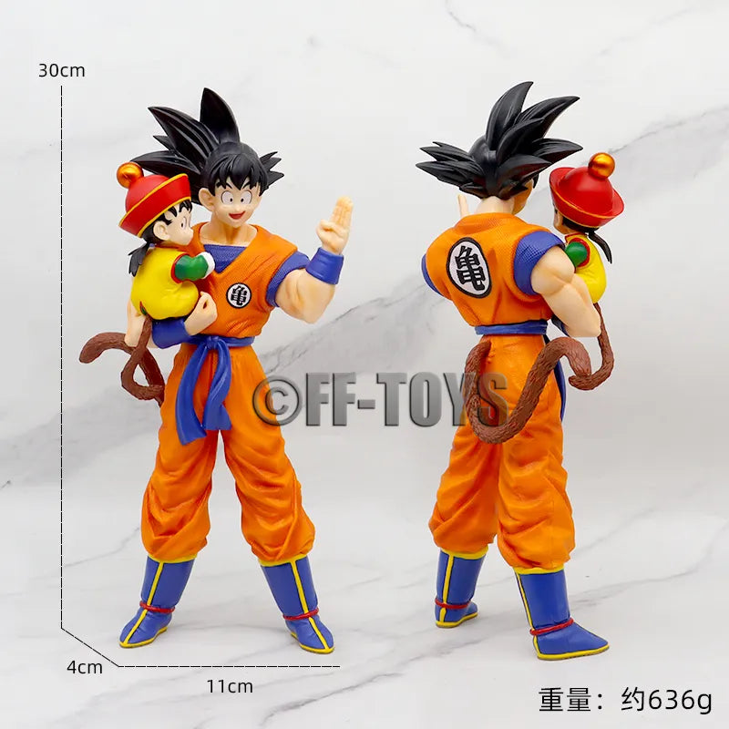 Dragon Ball, Son Goku con Gohan, 30cm