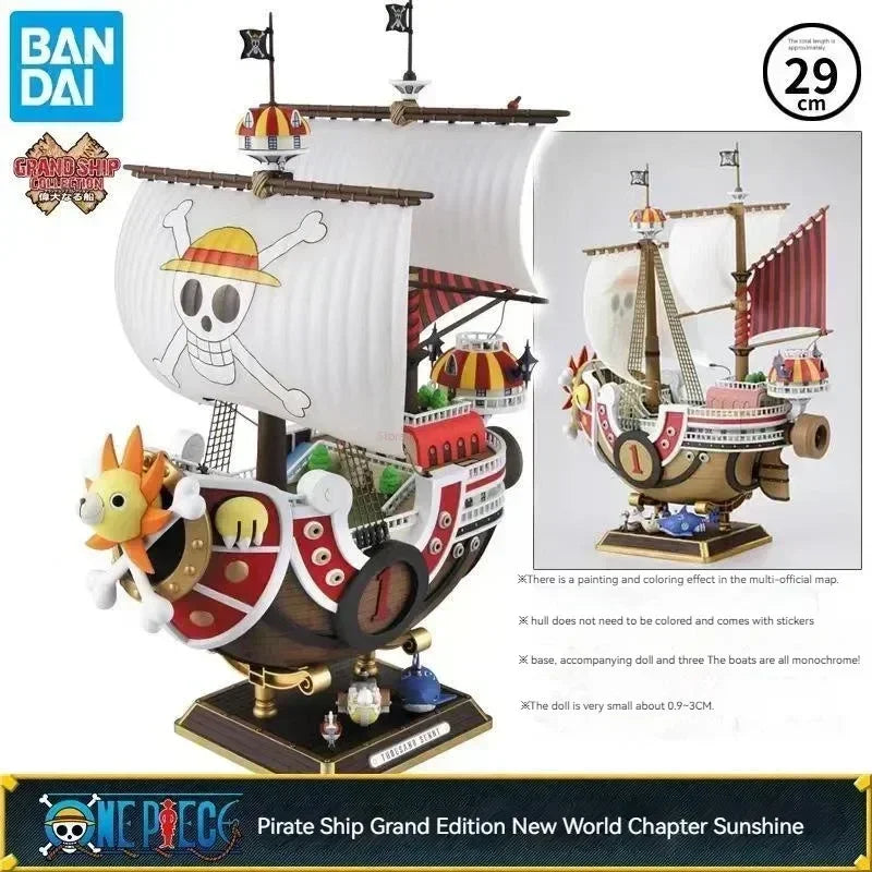 Figura de acción Bandai One Piece Anime Barco  Thousand Sunny Going Merry.