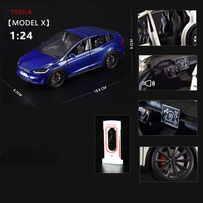 Tesla Model X , Y, 3 A  1:24