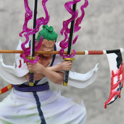 Figuras de acción de One Piece para niños, tamaño 33cm. Roronoa Zoro.