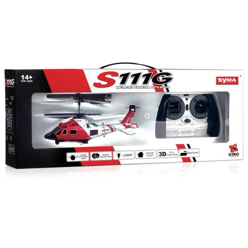 SYMA nuevo S111G/S109G simulación de aleación armada anticaída