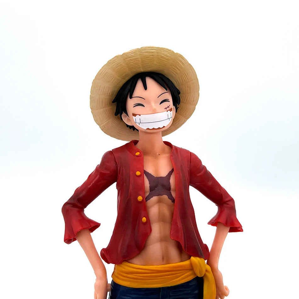 Figura de Anime One Piece, Monkey D Luffy, tamaño 28cm.