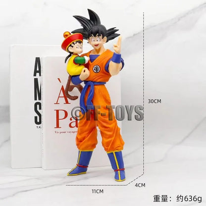 Dragon Ball, Son Goku con Gohan, 30cm