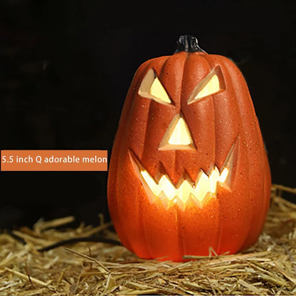 Linterna led de calabaza