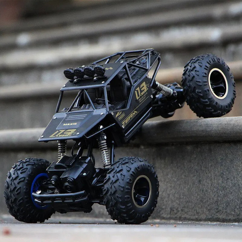 Buggy teledirigido 4WD 1:16 con luces Led, coches con Radio Control remoto