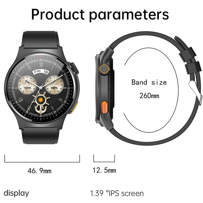 Reloj Inteligente con Llamadas Bluetooth y GPS