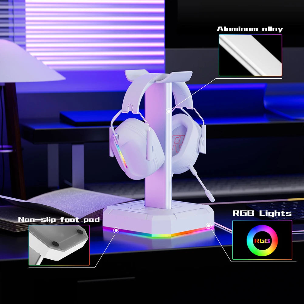 Soporte para Auriculares RGB