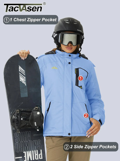 Chaqueta Polar Térmico Impermeable Esquí Snowboard