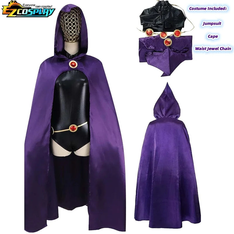 Cosplay de Raven de Teen Titans