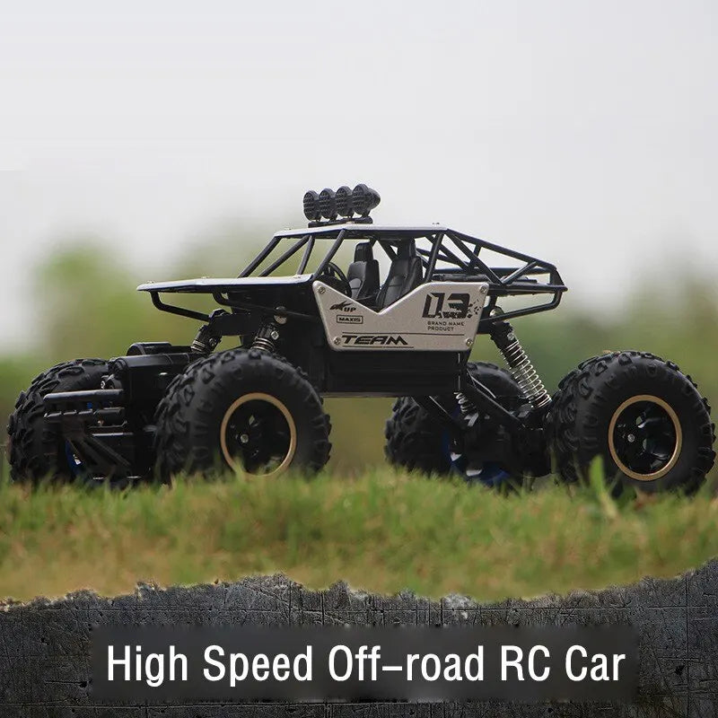 Buggy teledirigido 4WD 1:16 con luces Led, coches con Radio Control remoto